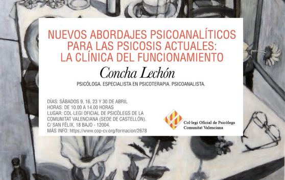curso de psicoanálisis y psicosis actuales