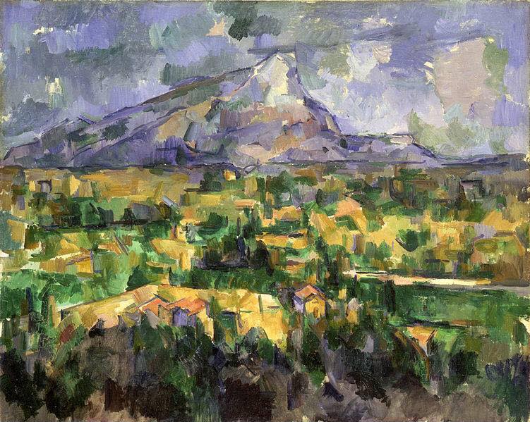 Cezanne. Montaigne Sainte Victoire. 1904
